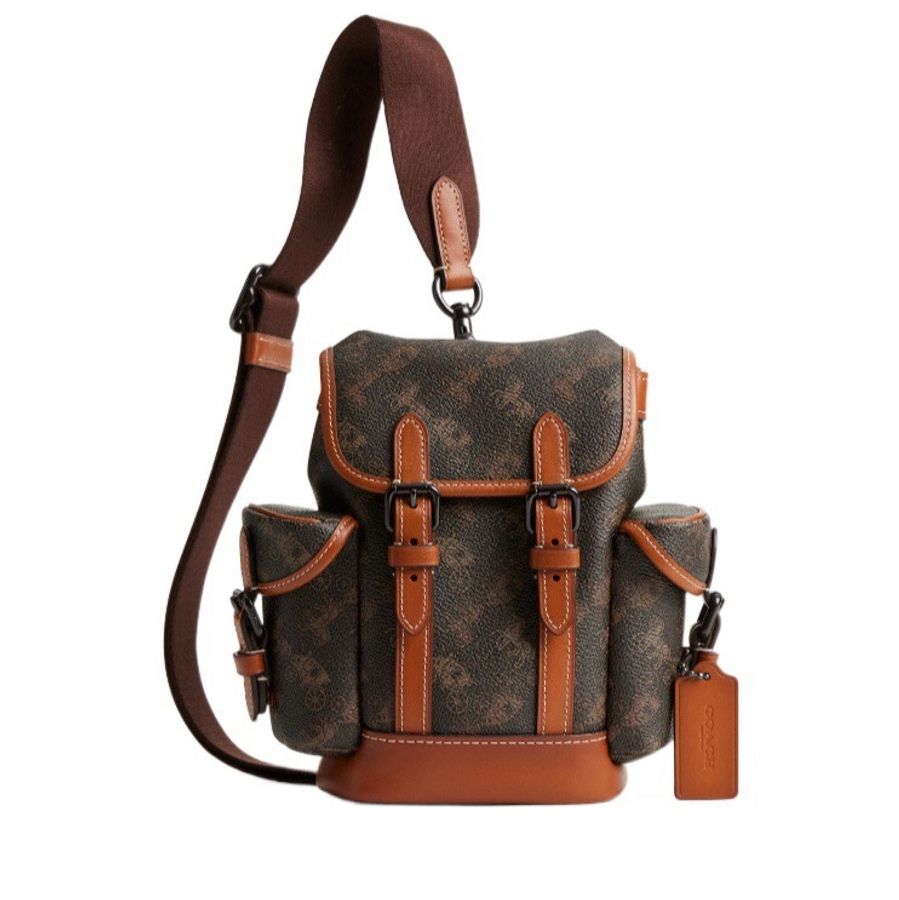 Coach 女士 Hitch 13 胸包斜挎包均碼碼13cm*6cm*20.5cm-4