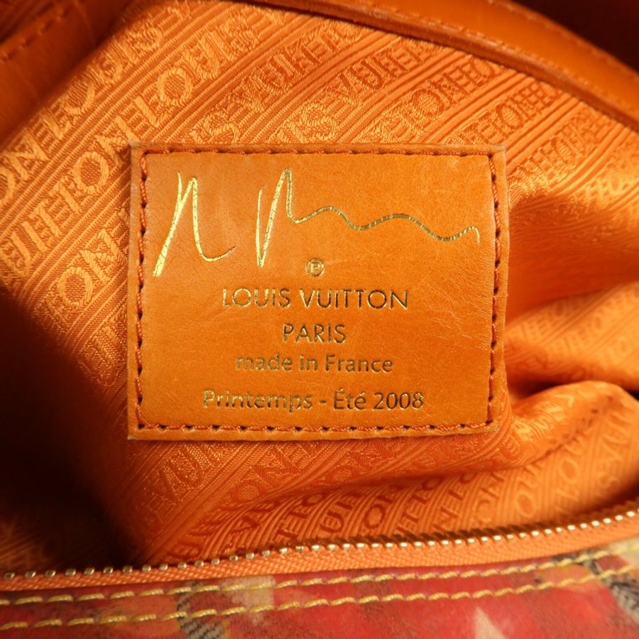 LOUIS VUITTON Monogram Pulp Weekender PM金扣肩背袋-12