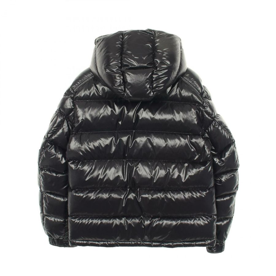 MONCLER MAYA 羽絨外套 #2 連帽衫 1A53600 尼龍 黑色 二手 男款-1