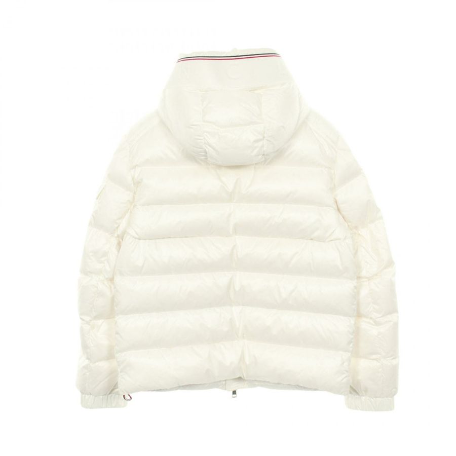 MONCLER PAVIN 羽絨外套 #1 連帽衫 尼龍 白色 二手 男款-1