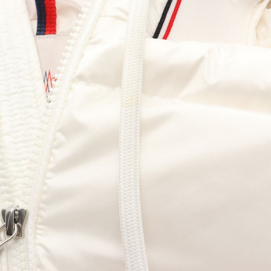 MONCLER PAVIN 羽絨外套 #1 連帽衫 尼龍 白色 二手 男款-6