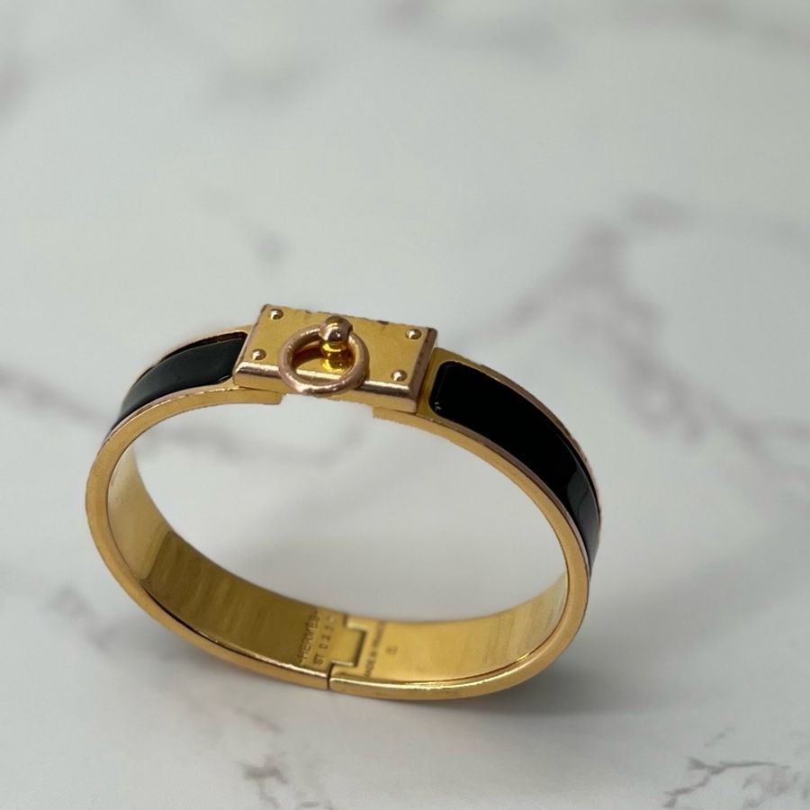 💗香緹國際精品💗 820 Hermes 單環手鍊 #黑金-0