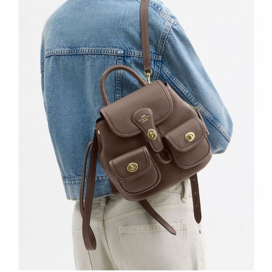 Coach 女士 Hadley 雙肩包均碼碼23cm*13cm*20.5cm-3
