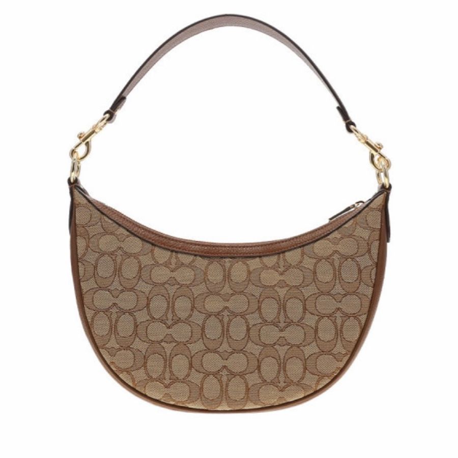 Coach 女士 Aria提花單肩包均碼碼26cm*9cm*11.5cm-2
