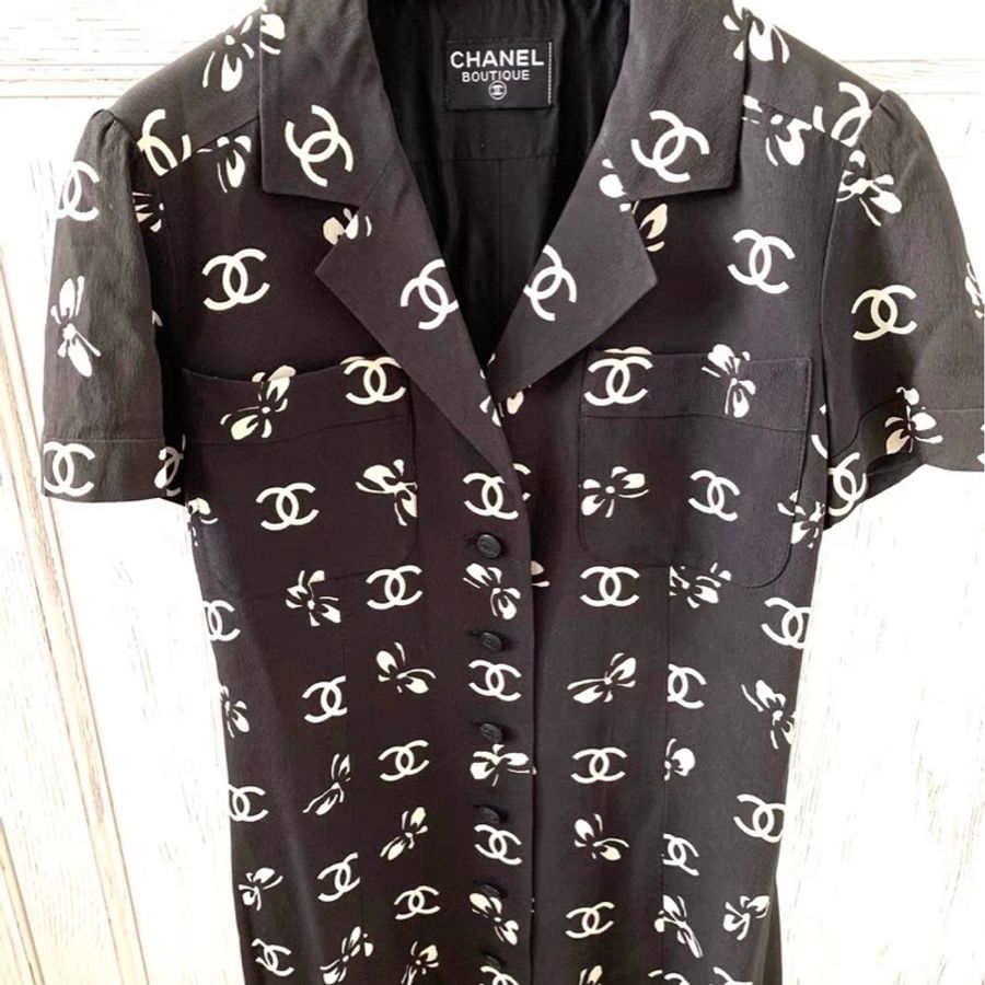 Chanel連衣裙中古40碼-0