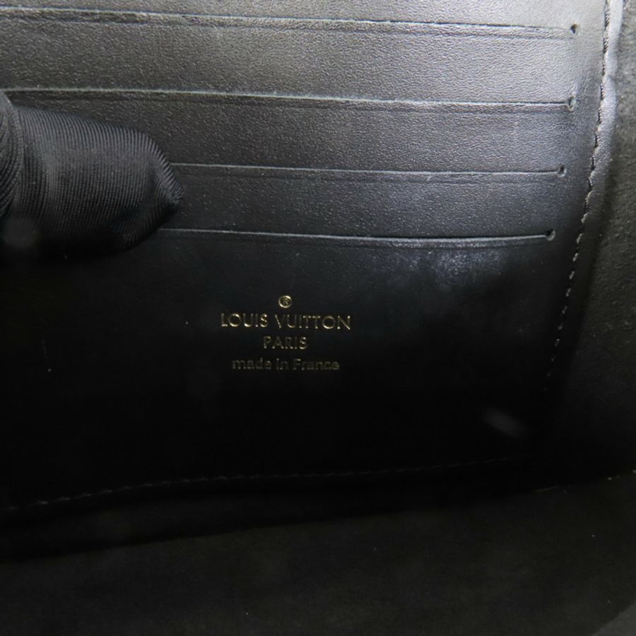 LOUIS VUITTON Monogram Reverse Mini Dauphine金扣肩背袋-7