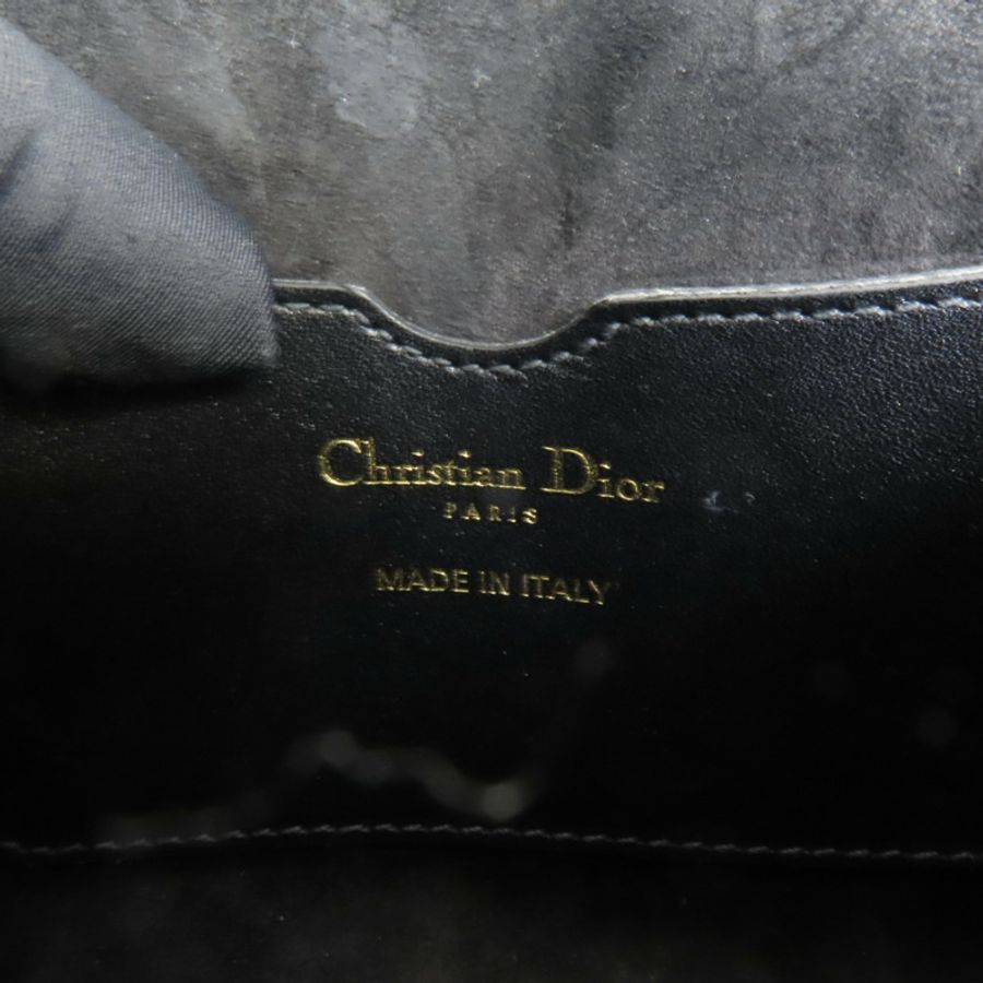 Dior 牛皮皮革Bobby Bag Medium金扣肩背袋-9