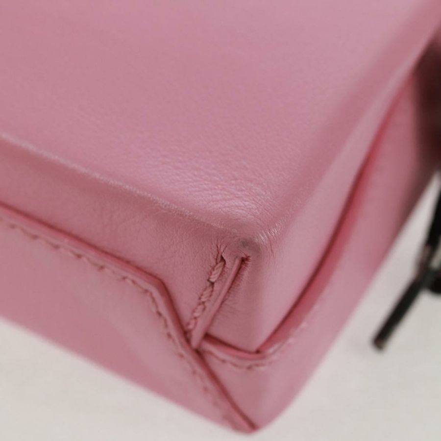 【日本直送】BALENCIAGA 2020春夏 Hello Kitty 手提包 小牛皮 兩用 粉紅色 619043 正品 170731SM-18