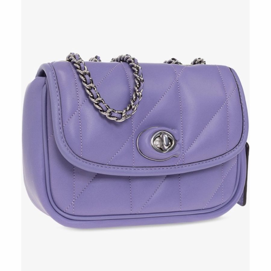 Coach 女士 絎縫單肩包均碼碼19.5cm*5cm*13cm-2
