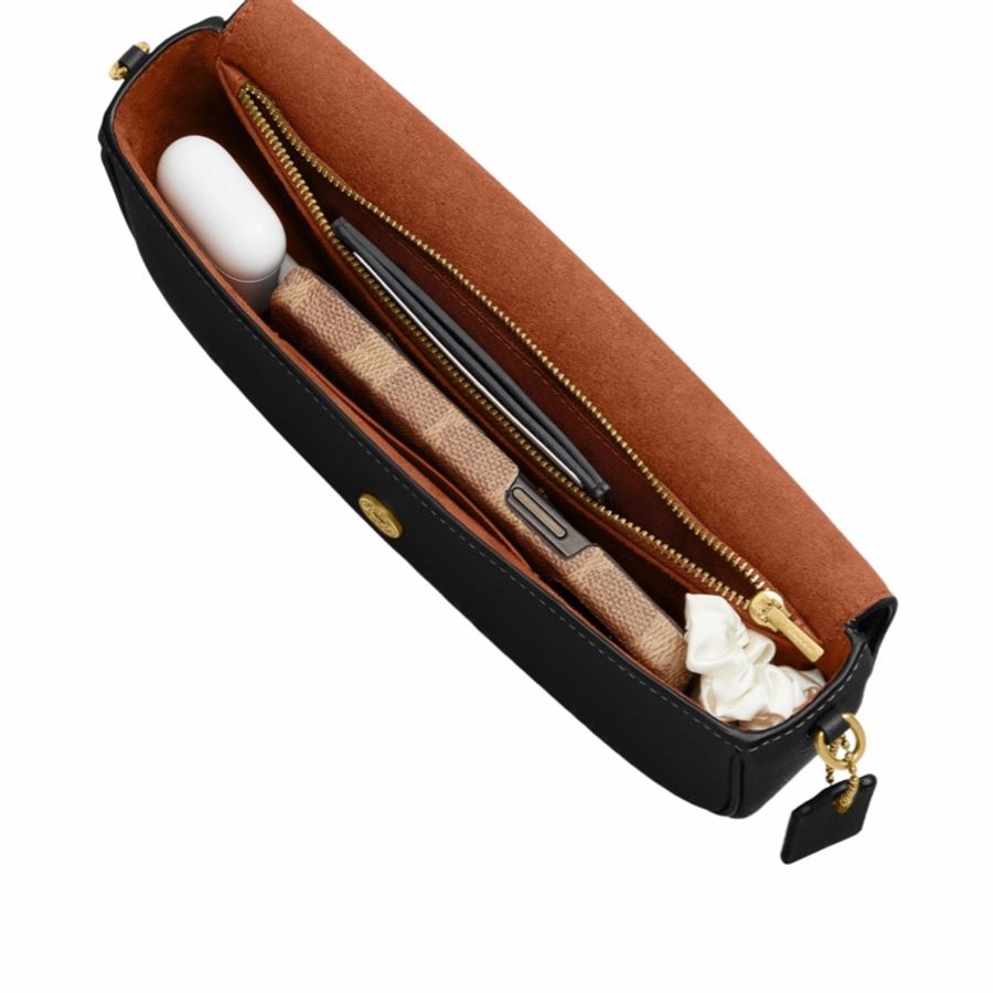 Coach 女士 Brook 翻蓋鏈條包均碼碼23.5cm*4.5cm*12cm-2