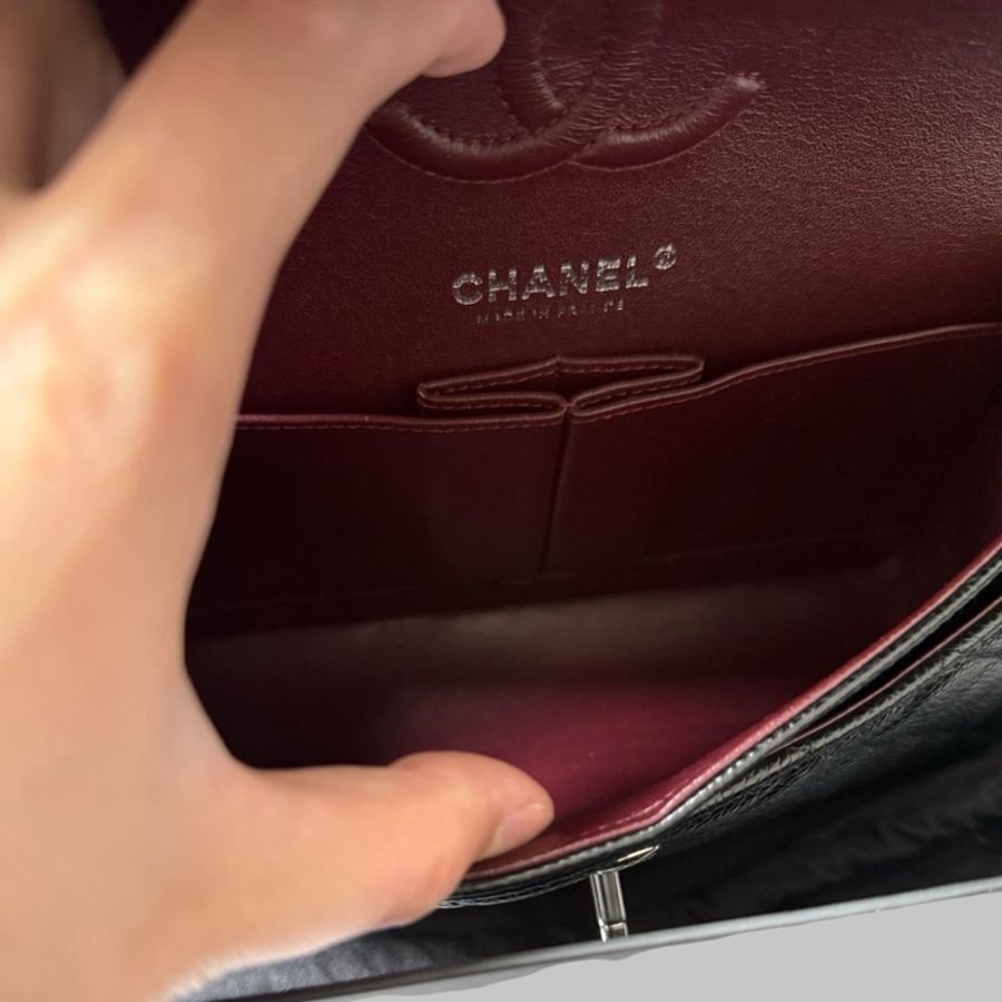 Chanel Caviar CF23銀扣-9