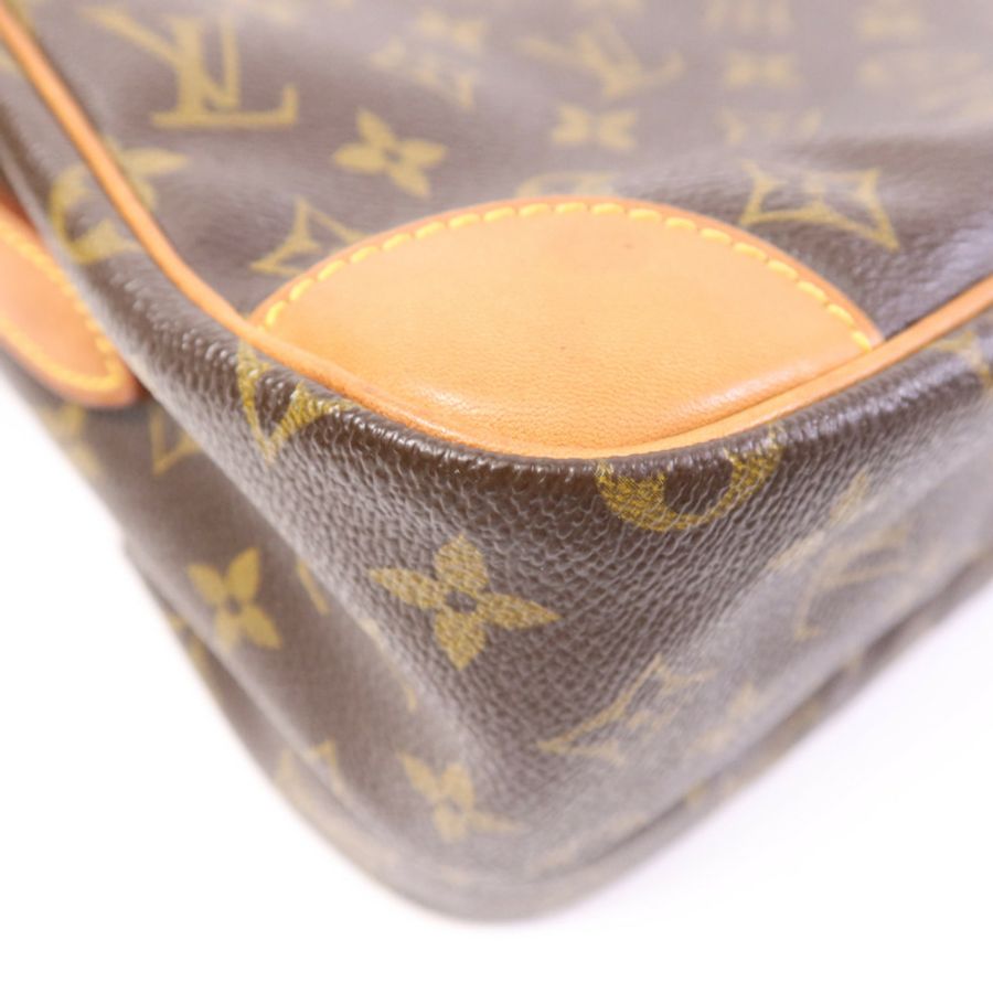 LOUIS VUITTON Monogram Nile金扣肩背袋-7