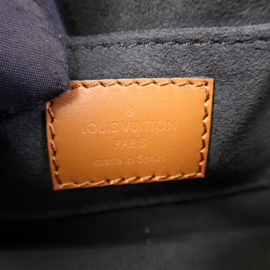 LOUIS VUITTON Taurillon Clemence Mini Dauphine金扣肩背袋-5
