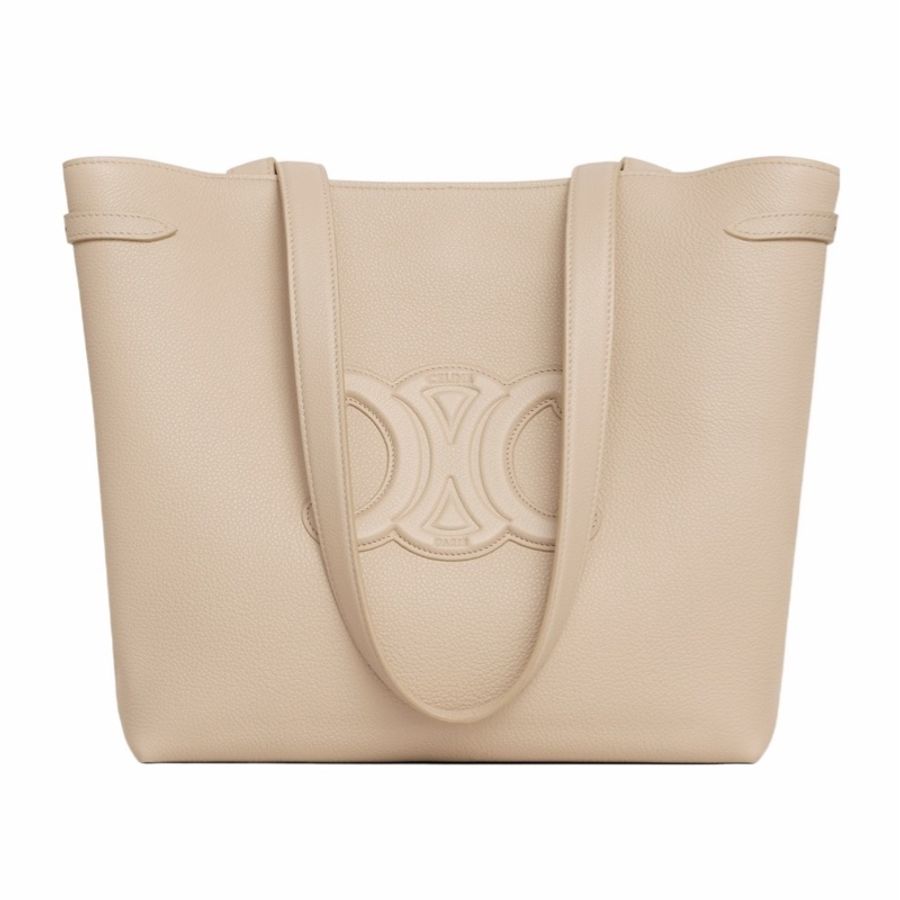 Celine 女士 小號 CABAS ANAÏS CUIR TRIOMPHE 單肩包均碼碼小號、28cm*12cm*24cm-4