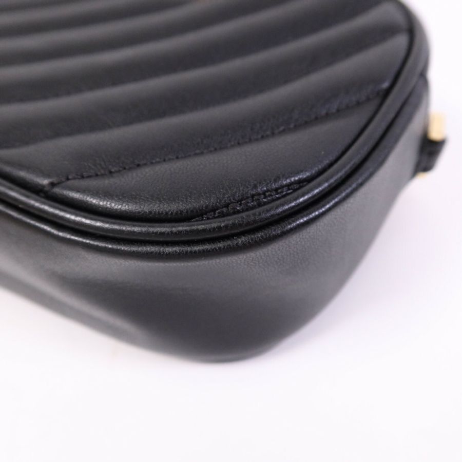 Michael Kors 羊皮皮革Shoulder Bag金扣鏈帶肩背袋-9