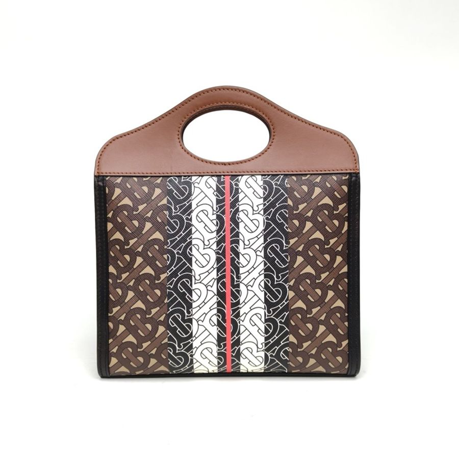 Burberry 印花PVCTBPocket口袋包肩背包-2