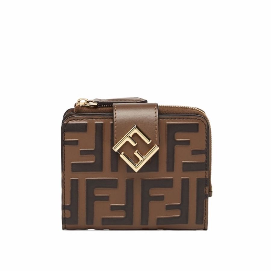 Fendi 女士 FF Diamonds 錢包均碼碼11cm*2cm*9cm-5