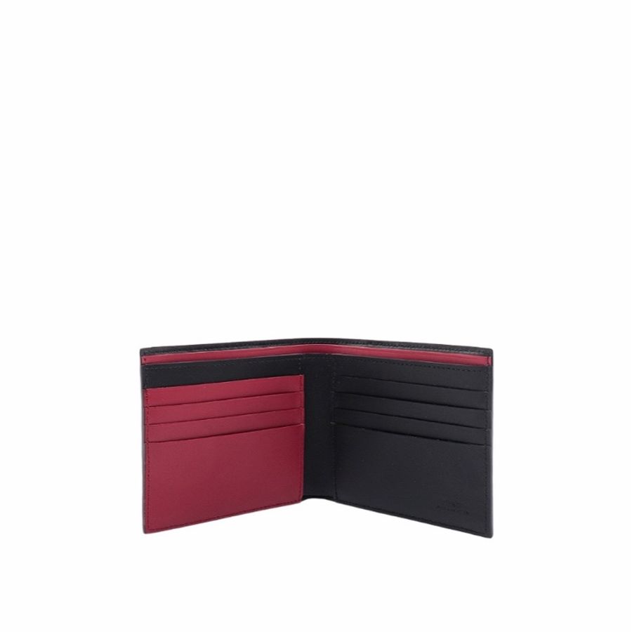 Fendi 男士 FF圖案雙折錢包均碼碼10.5cm*1.5cm*9.6cm-2