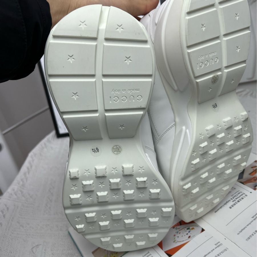 99新Gucci/古馳Rhyton彩色圖案低幫老爹鞋,尺碼40.5-4