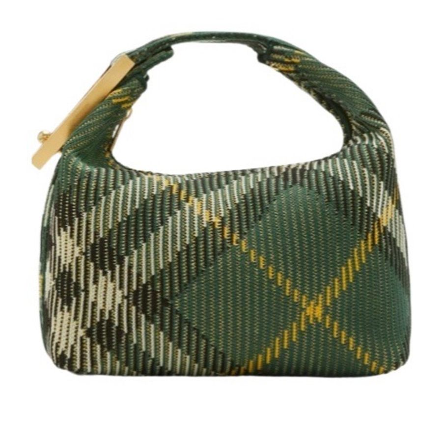 Burberry 女士 格紋Peg迷你手提包均碼碼MINI、23cm*10.5cm*21.5cm-1
