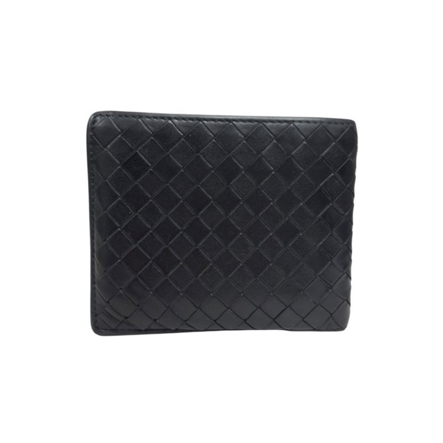 BOTTEGA VENETA 織皮 短銀包-2