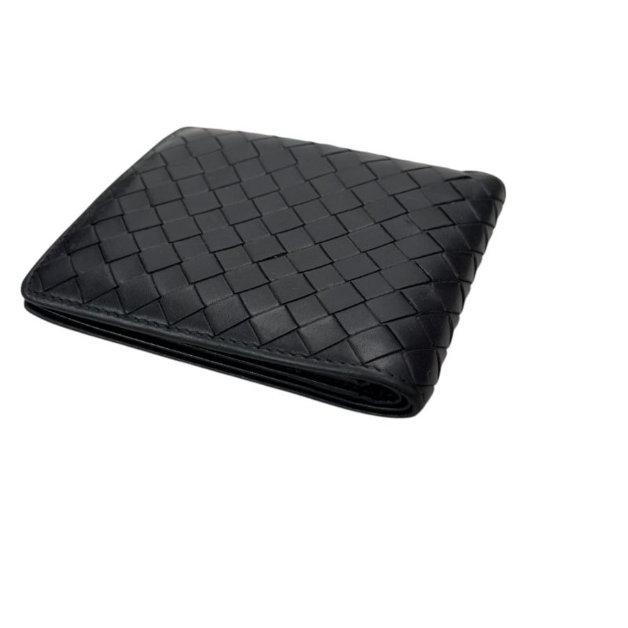 BOTTEGA VENETA 織皮 短銀包-6