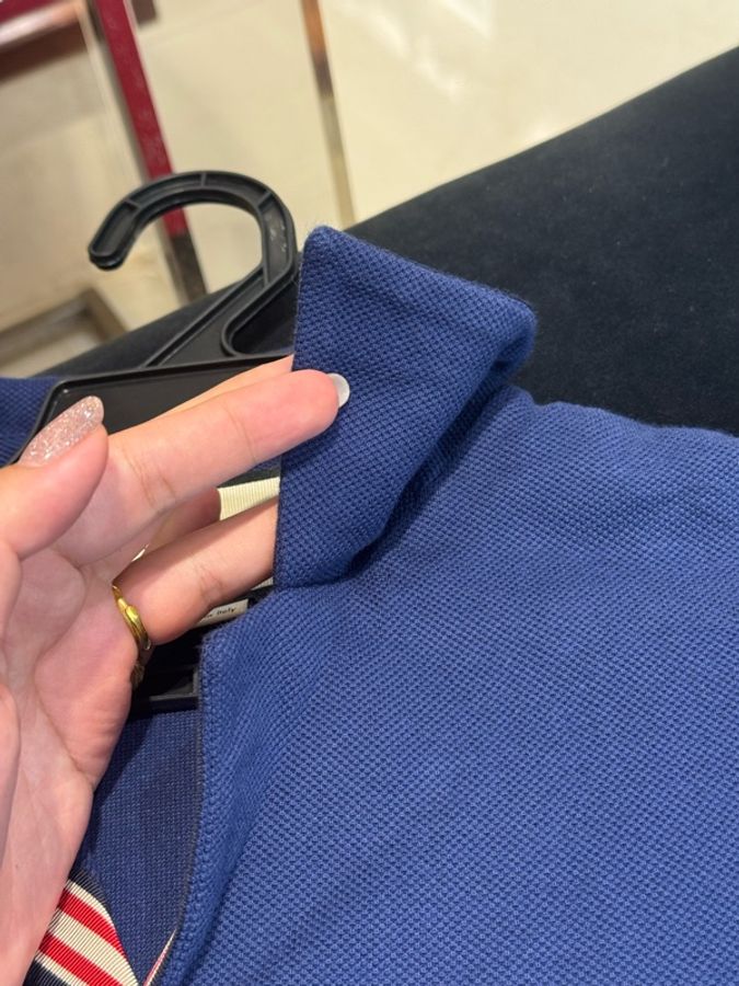 Gucci 深藍紅白logo polo衫-31
