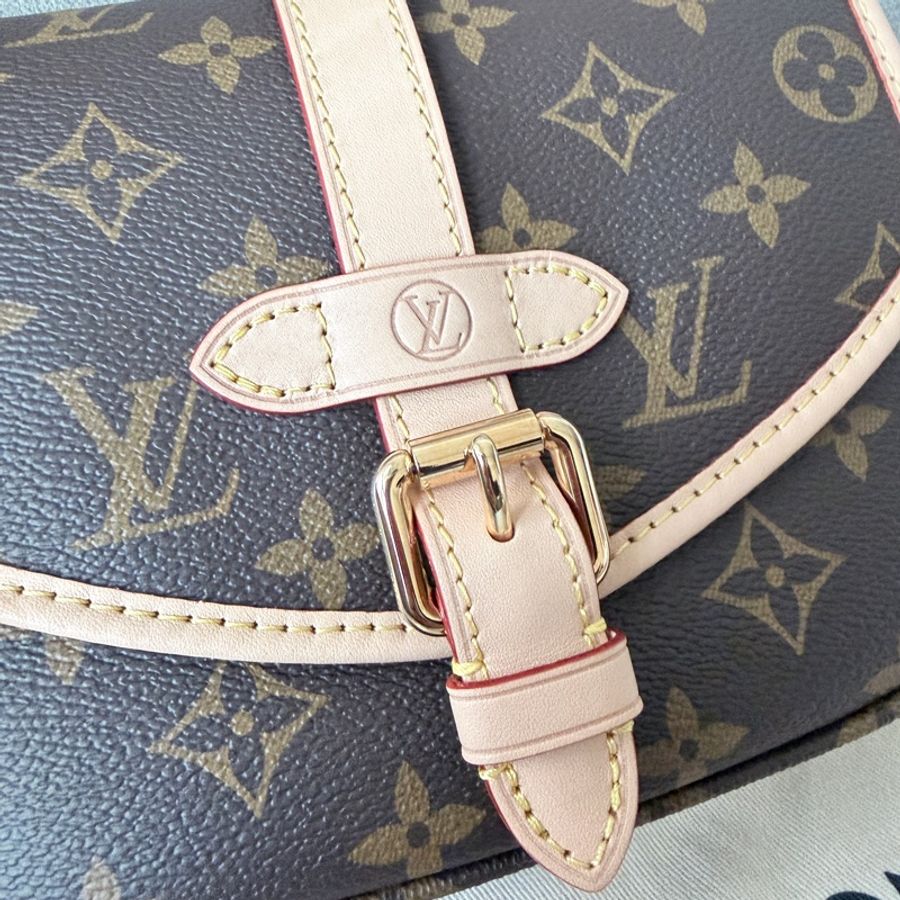 全新 LV Saumur BB雙子星 M46740 肩背、斜背、手提-1