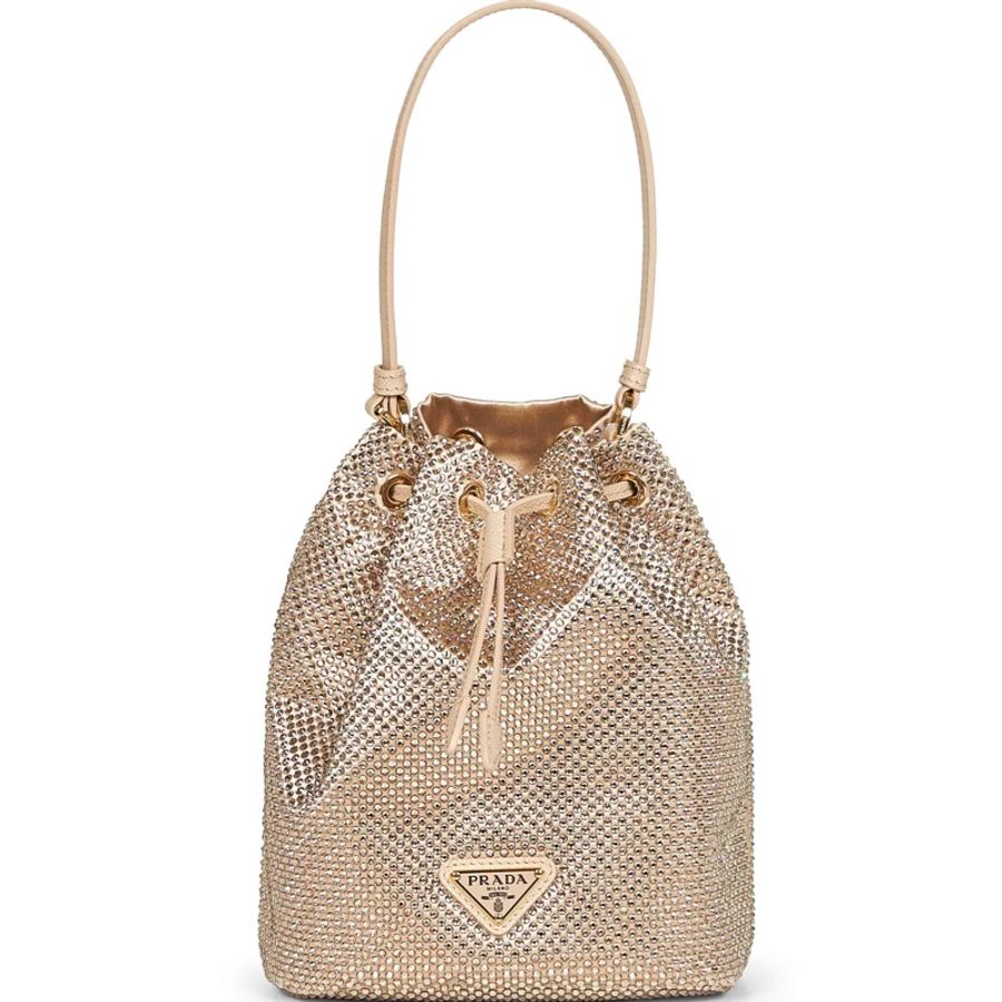 Prada 女士 徽標手提包均碼碼15.5cm*10cm*19.5cm-0