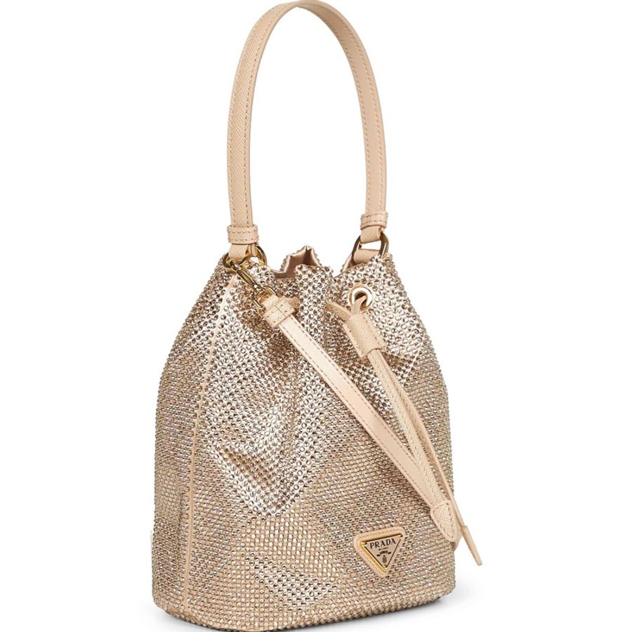 Prada 女士 徽標手提包均碼碼15.5cm*10cm*19.5cm-2