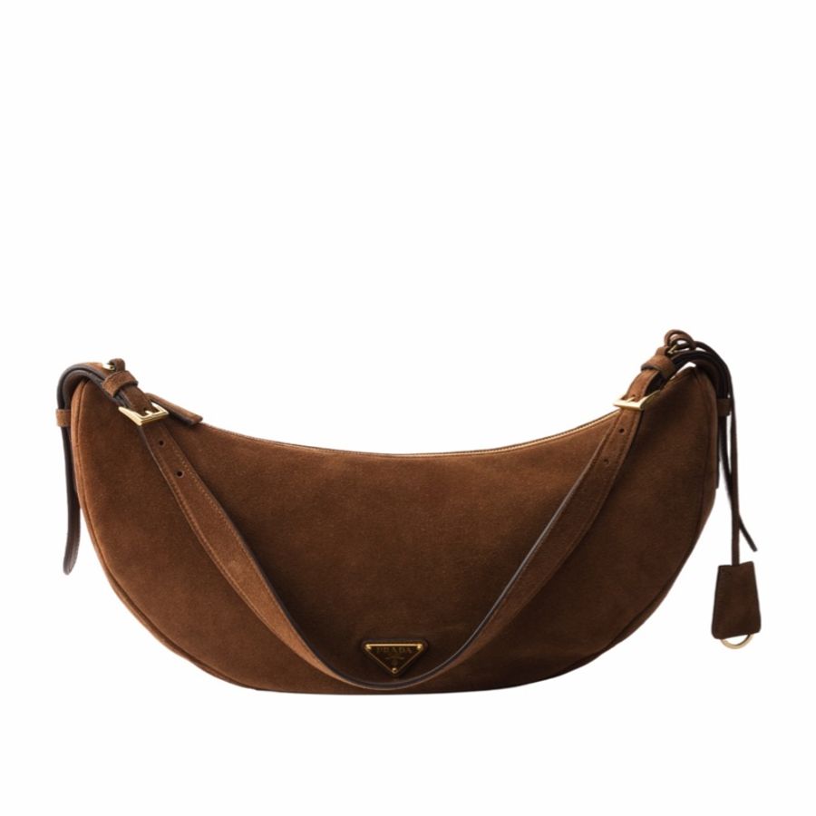 Prada 女士 徽標單肩包均碼碼大號、42cm*8.5cm*19.5cm-0