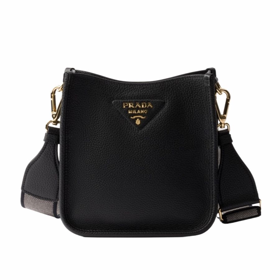 Prada 女士 皮革迷你單肩包均碼碼MINI、20cm*6cm*19cm-0
