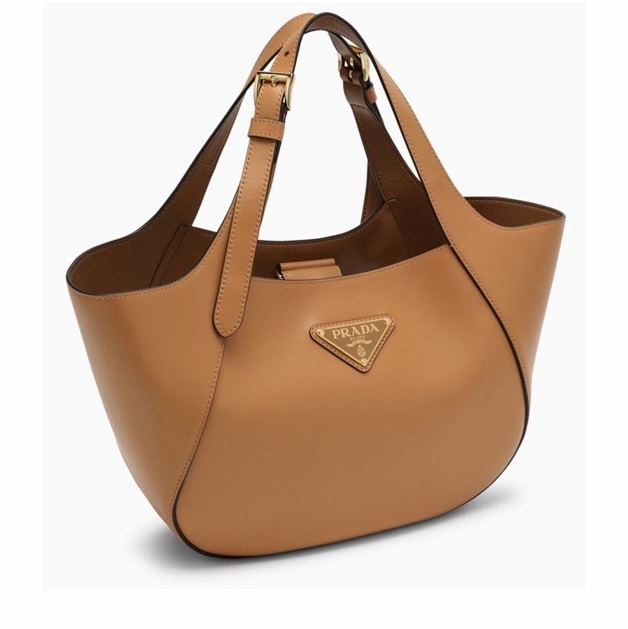 Prada 女士 中號徽標手提包均碼碼中號、28cm*7.5cm*20.5cm-1