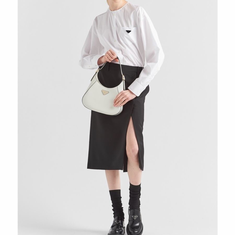 Prada 女士 徽標單肩包均碼碼26cm*4.5cm*17cm-5