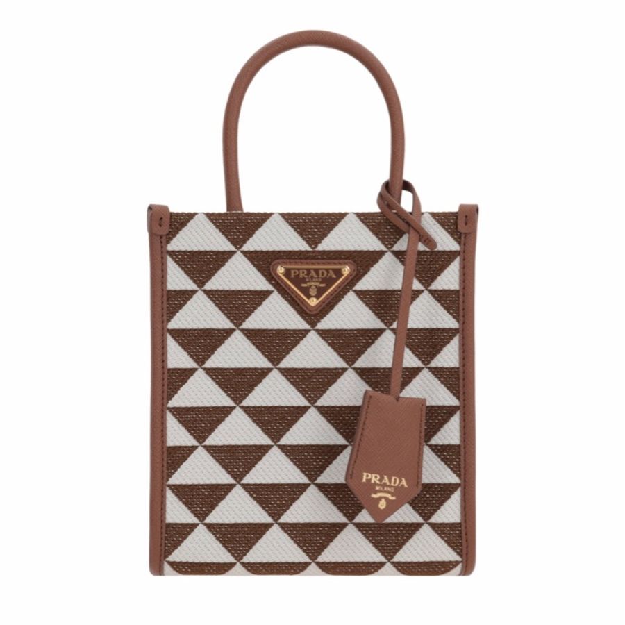 Prada 女士 Symbole 徽標單肩包均碼碼MINI、19cm*6cm*17cm-0