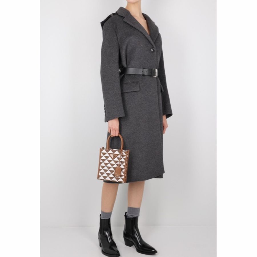 Prada 女士 Symbole 徽標單肩包均碼碼MINI、19cm*6cm*17cm-5