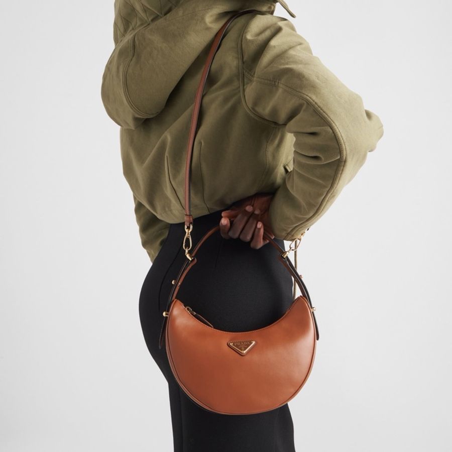 Prada 女士 Arqué徽標單肩包均碼碼22.5cm*6cm*18.5cm-7