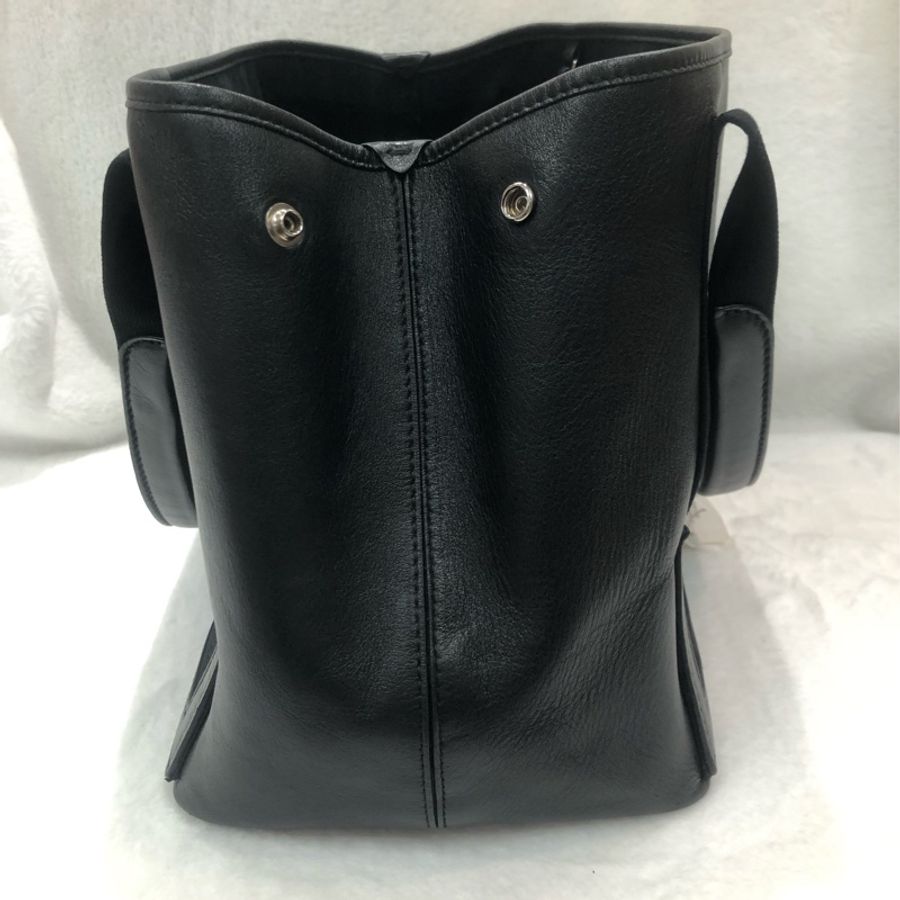 Balenciaga 黑色皮革拼布 Tote XC179-3