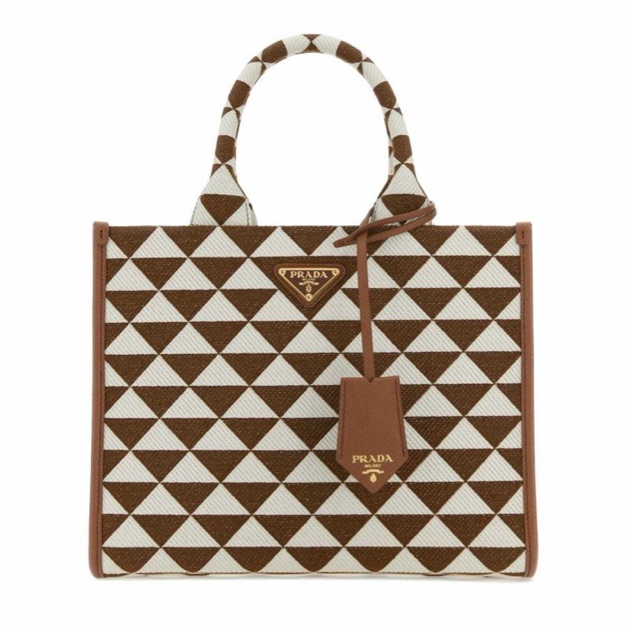 Prada 女士 徽標手提包均碼碼28cm*10cm*22cm-0