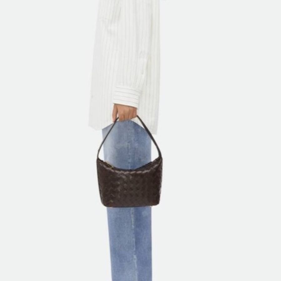 Bottega Veneta 女士 Mini Wallace編織手提包均碼碼MINI、23cm*9.5cm*13cm-5