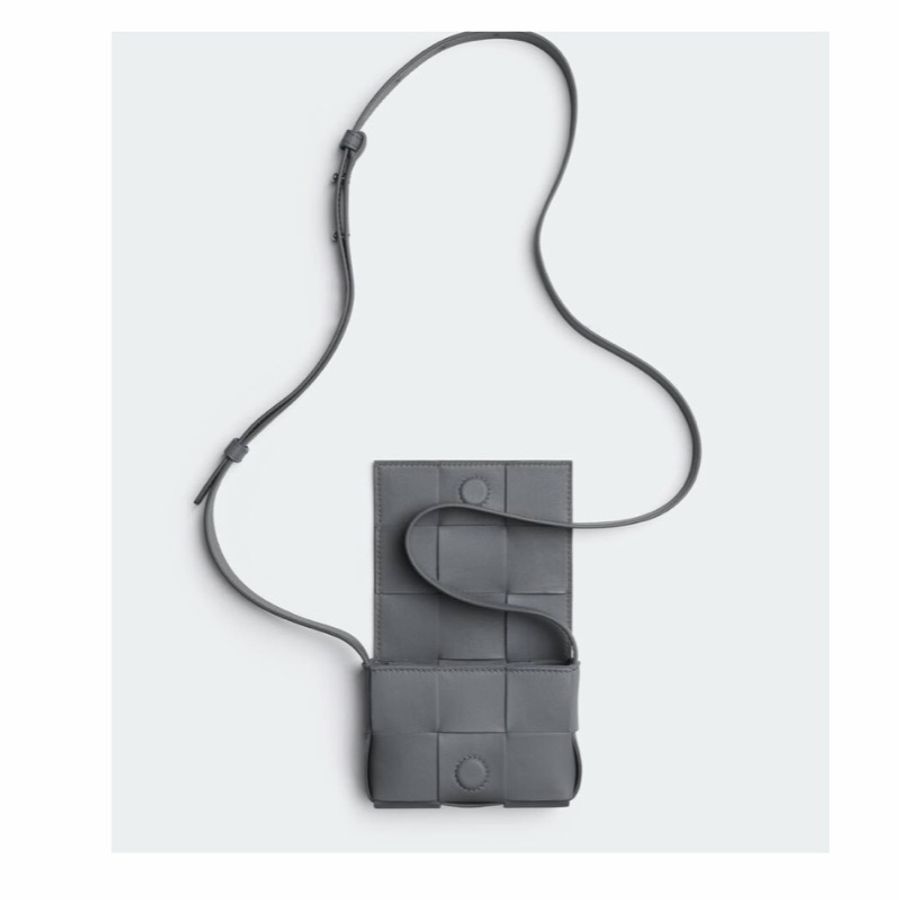 Bottega Veneta 女士 徽標斜挎包均碼碼12cm*4cm*8cm-1