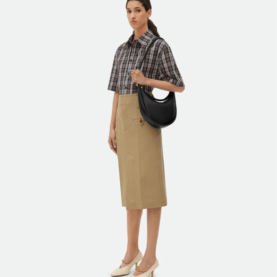 Bottega Veneta 女士 徽標單肩包均碼碼28cm*6cm*27cm-5