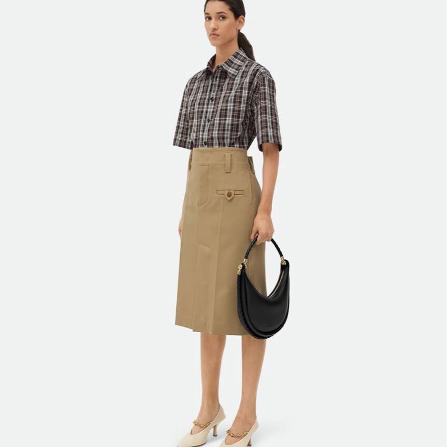 Bottega Veneta 女士 徽標單肩包均碼碼28cm*6cm*27cm-6