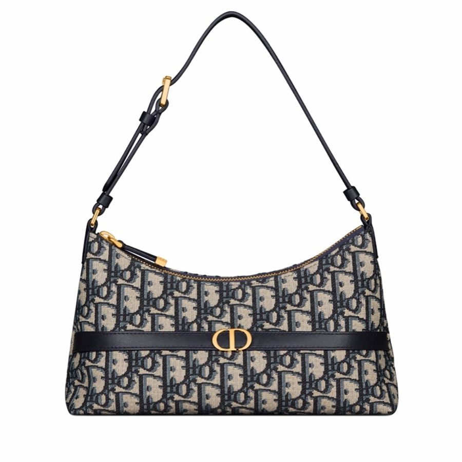 Dior 女士 迷你徽標單肩包均碼碼MINI、24cm*6.5cm*14cm-0