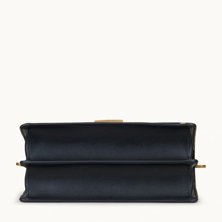 Tod's 女士 黑色T logo迷你單肩包均碼碼23.5 x 11 x 14.5 CM-6
