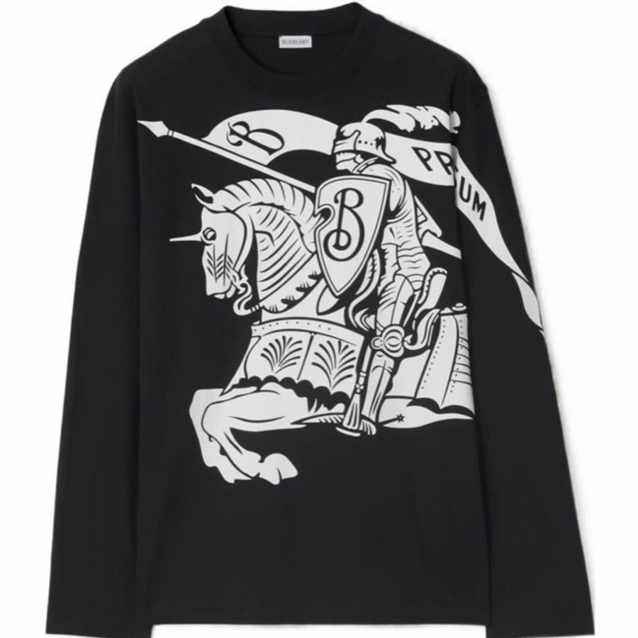 Burberry 男士 棉質長袖T恤XXXS XS S M L XL XXL XXXL碼-0