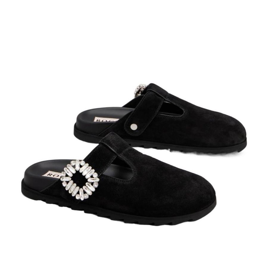 Roger Vivier 女士 Slidy Viv 穆勒鞋35 36 37 38 39-0