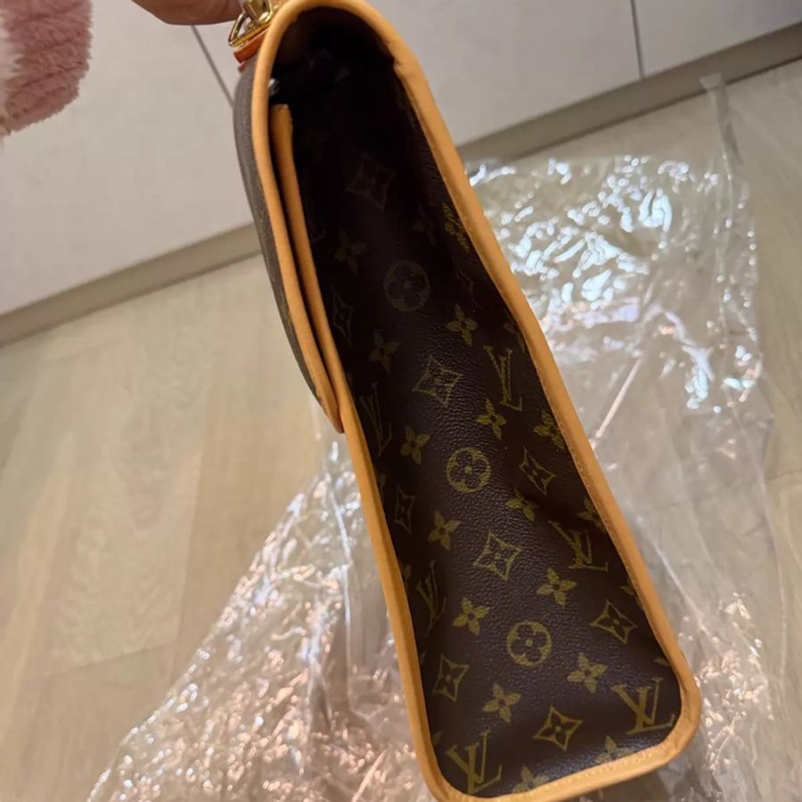 【容量感動❗️中古經典✨】LV Ivy 郵差包大號-5