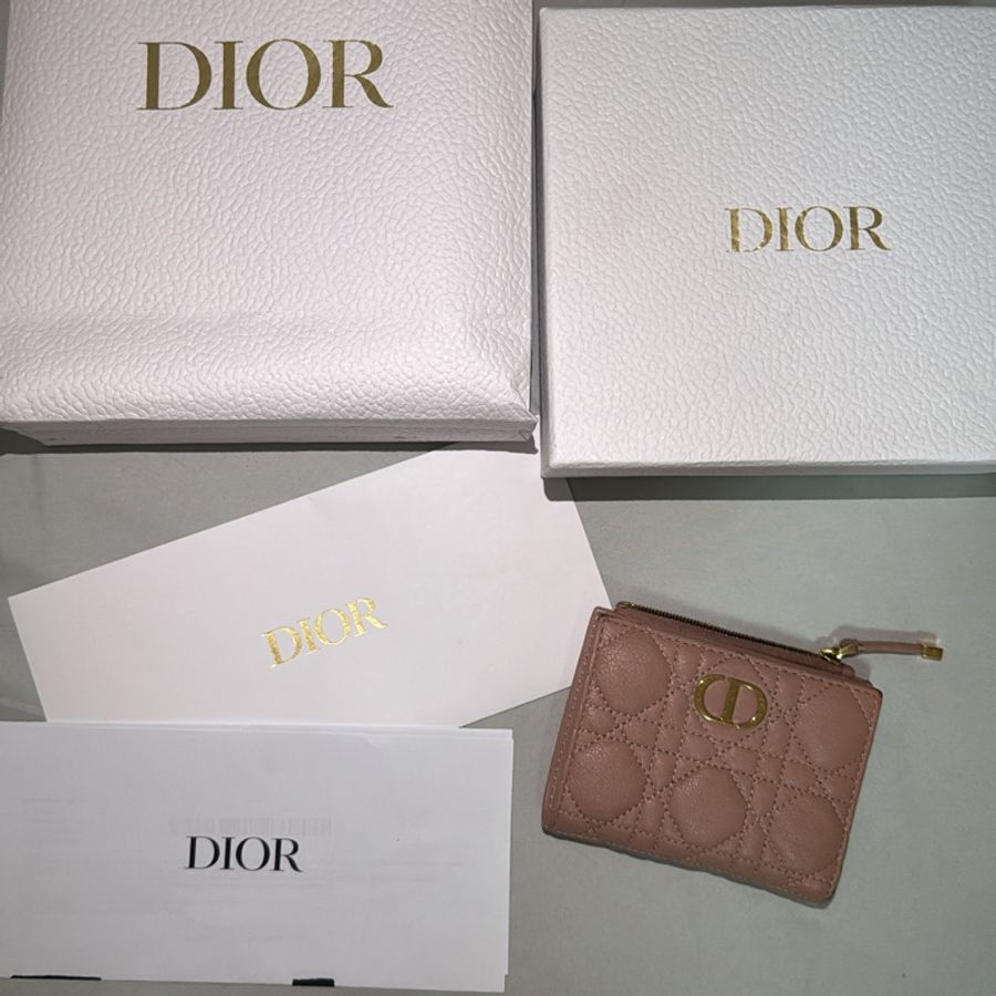 Dior 零錢包 短夾 全配-11