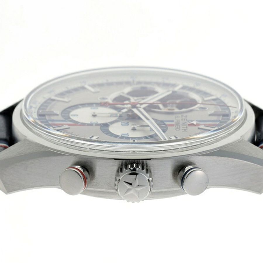 真力時 El Primero Chronomaster 03.2044.4061 01.C746 灰色自動腕錶 1969 Tour Auto Edition A-159864-4